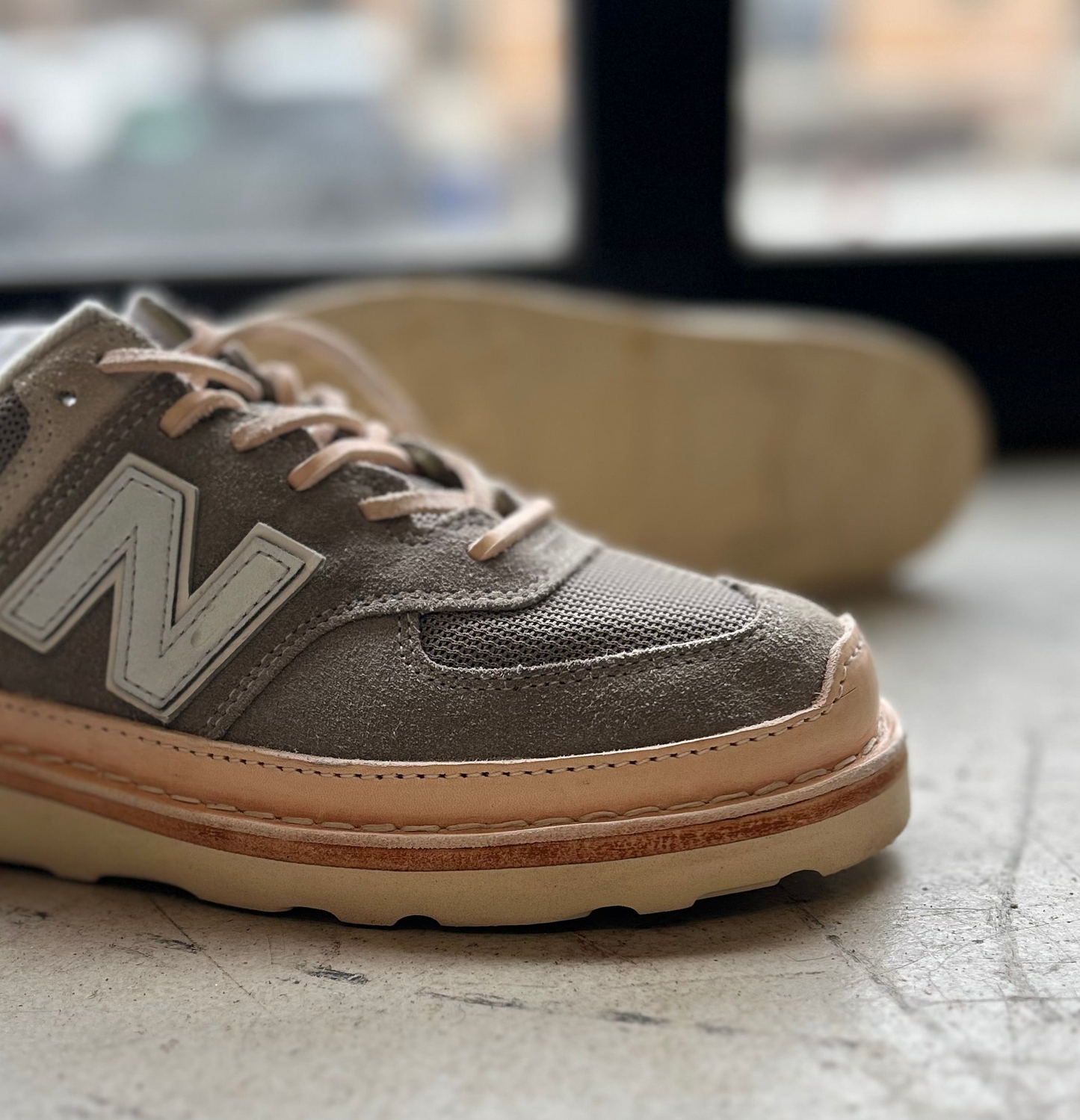 Upcycled NB 574 Grey
