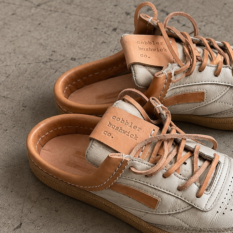 Sneaker-to-Mule Upcycling Workshop