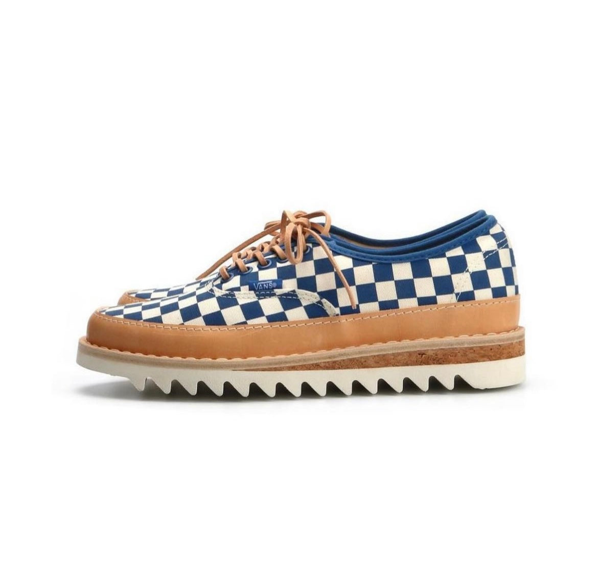 Up-cycled Vans with @Vibram ripple sole