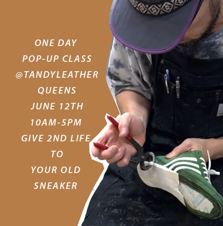 UP-CYCLE YOUR SNEAKERS @ Tandy Leather Queens