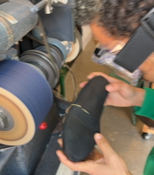 Climbing shoe repair training
