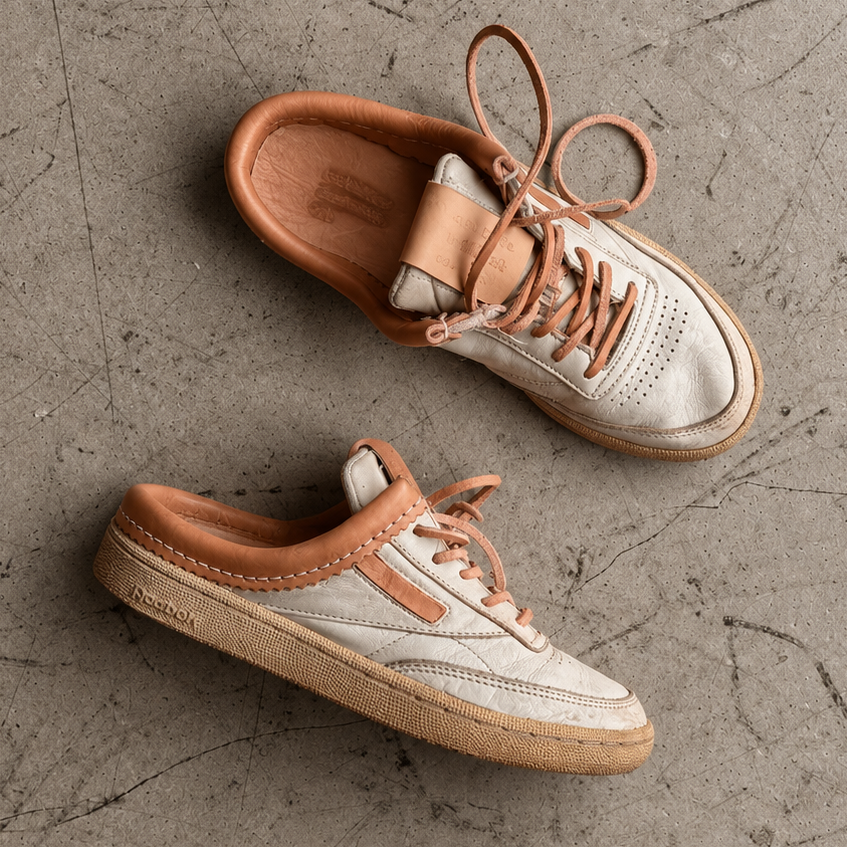 Sneaker-to-Mule Upcycling Workshop