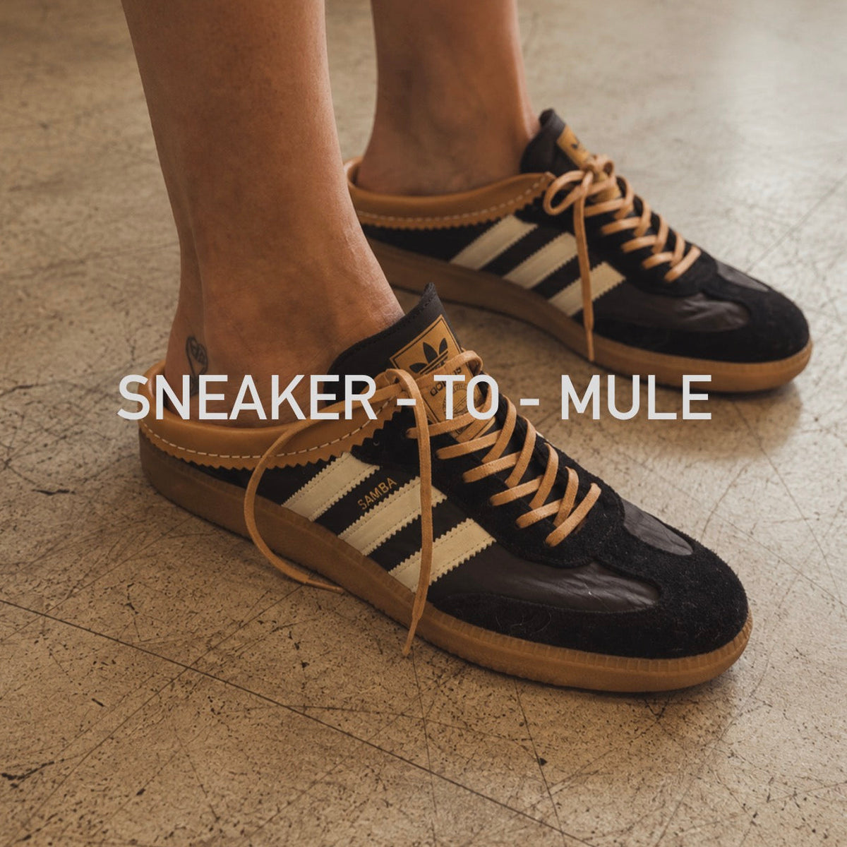Sneaker-to-Mule Upcycling Workshop