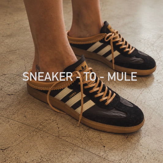 Sneaker-to-Mule Upcycling Workshop