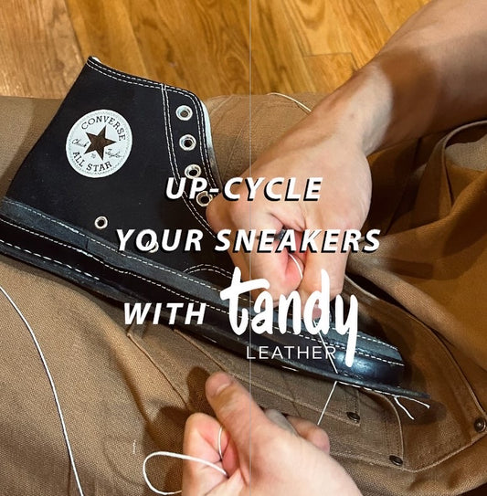 UP-CYCLE YOUR SNEAKERS @ Tandy Leather Queens